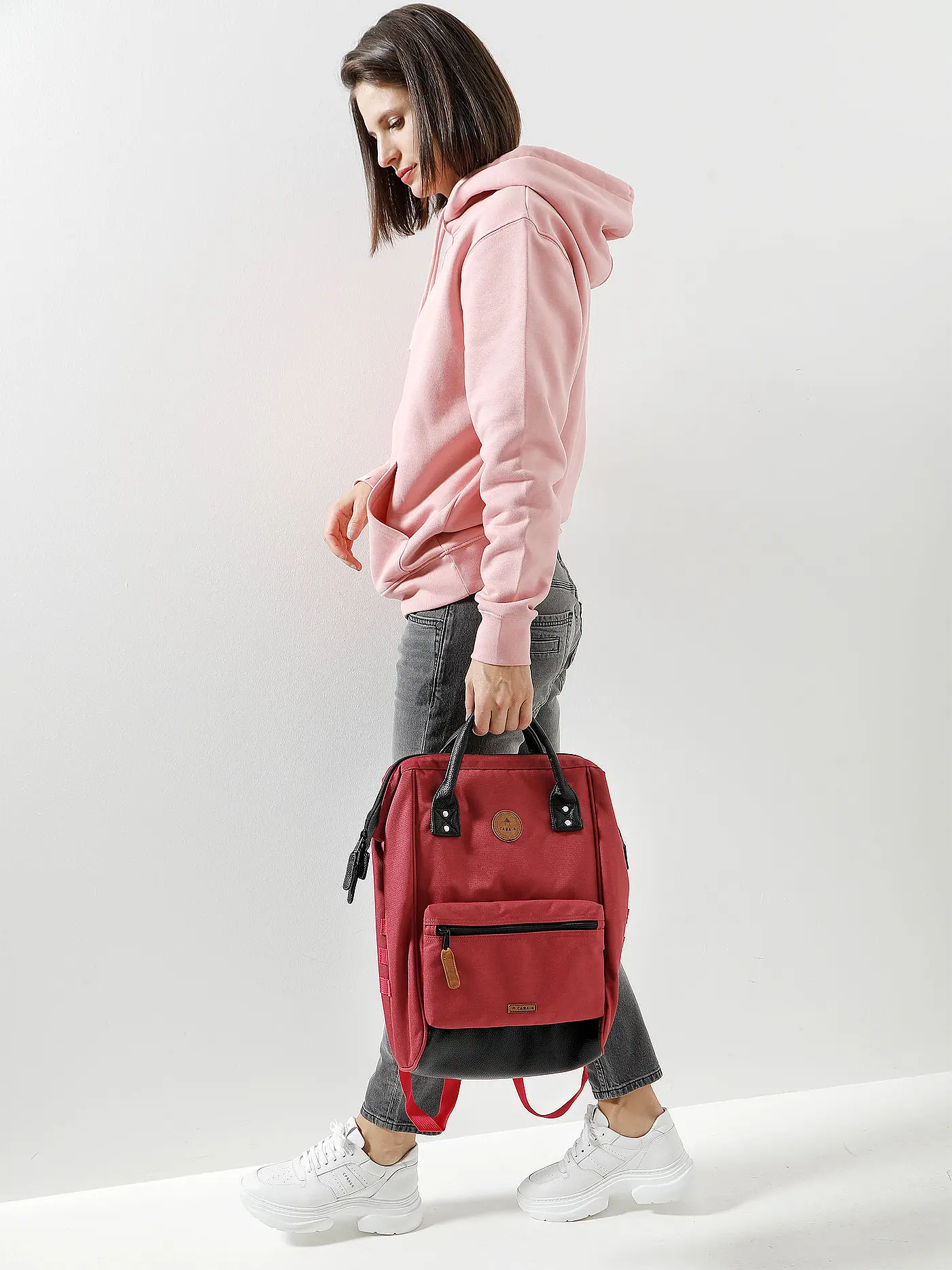 CABAIA | Rucksack Berlin medium | rot